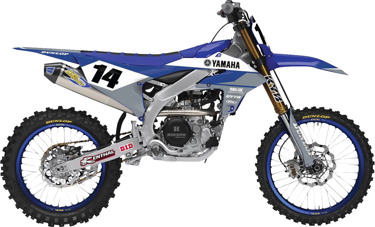Factory Effex EVO 21 Shroud / Airbox Graphics Kit Yamaha YZ250F / FX / YZ450 / FX 2014-2019