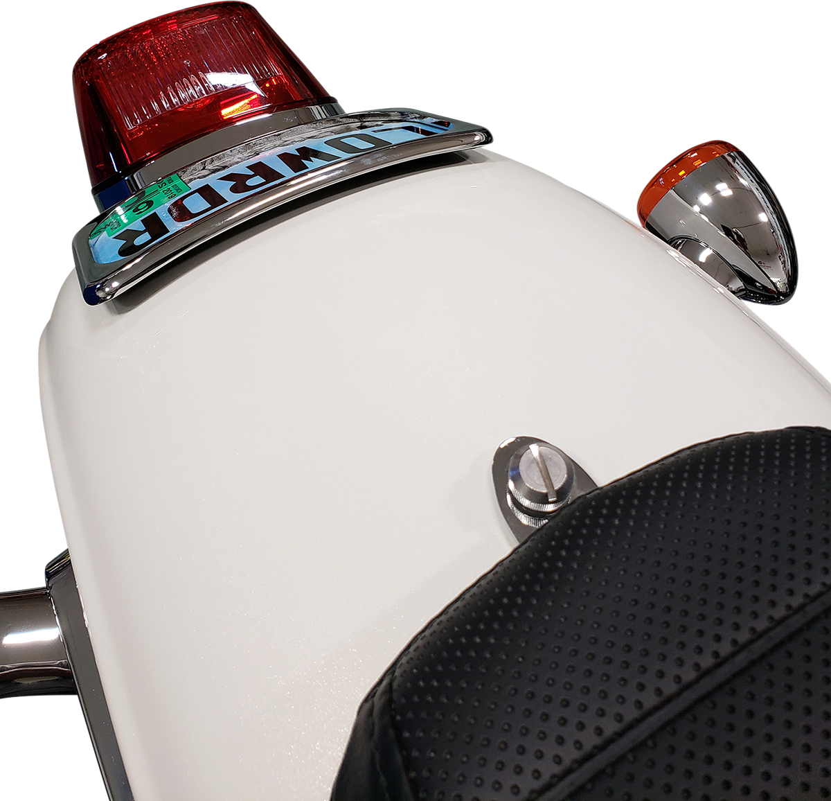 Drag specialties License Plate Mount - Large Radius