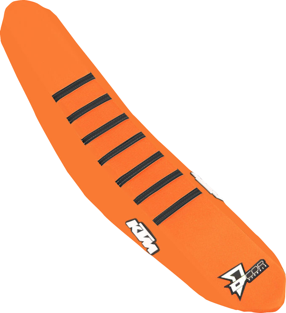 D'cor visuals Seat Cover - Orange/Black - SX/F '16-'18 KTM