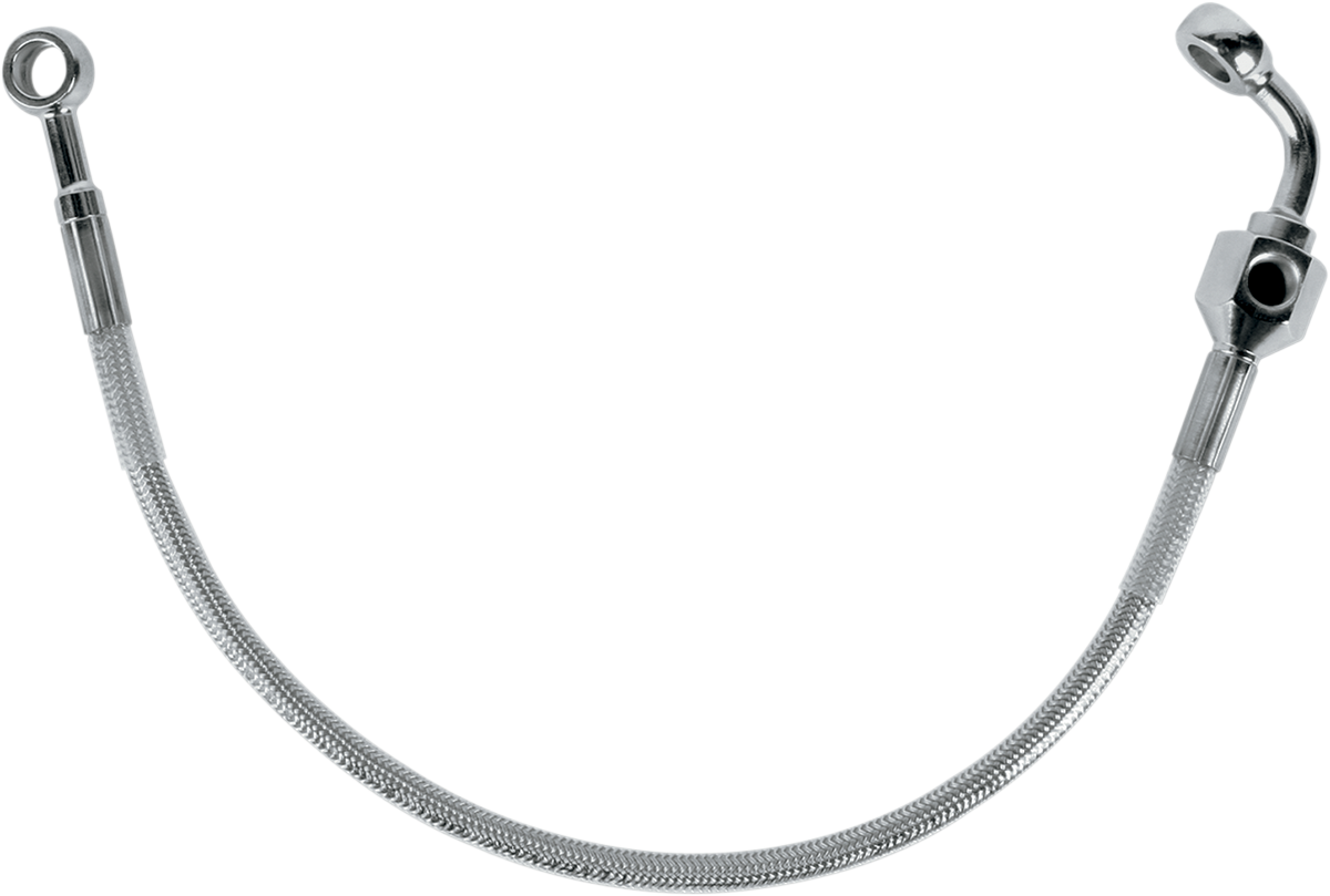 Drag specialties Brake Line - Rear - Stainless Steel Harley Davidson