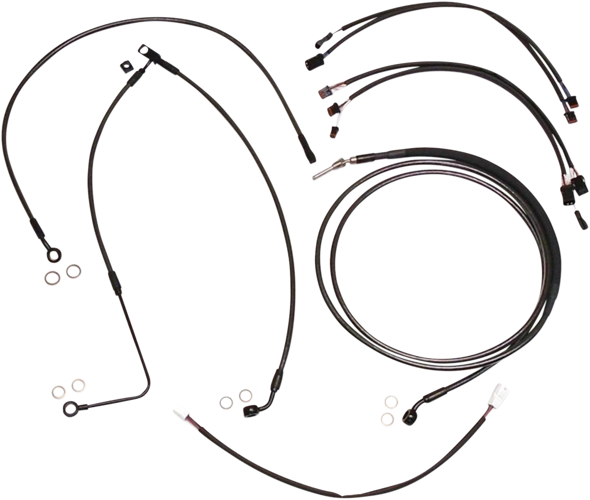 MAGNUM SHIELDING Black Pearl™ Designer Handlebar Installation Kit