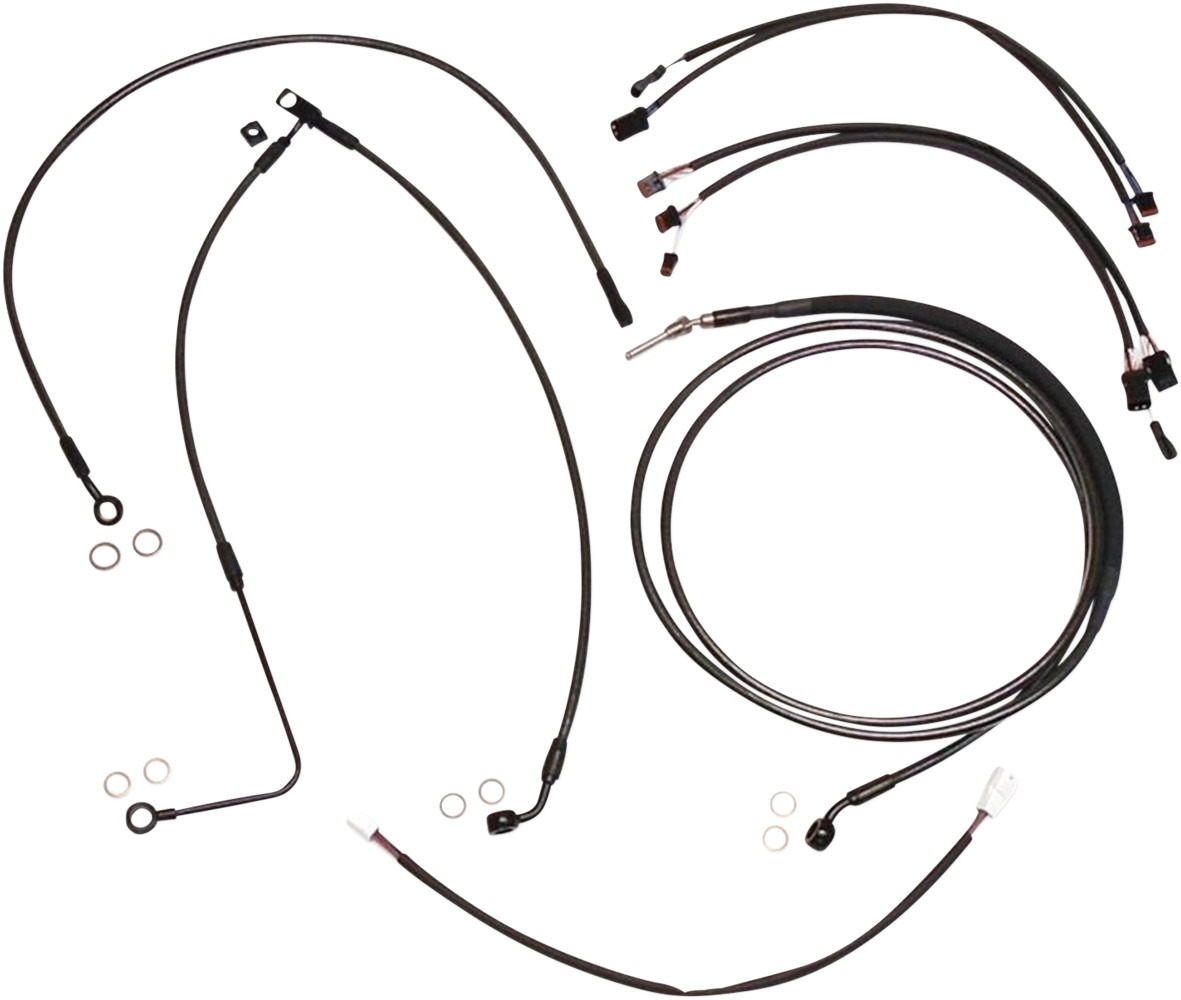 MAGNUM SHIELDING Black Pearl™ Designer Handlebar Installation Kit