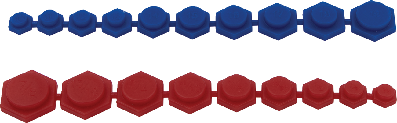 SAE/Metric Magnetic Socket Insert Set