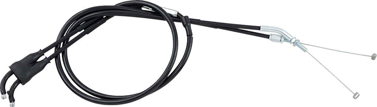 Black Vinyl Throttle Cable