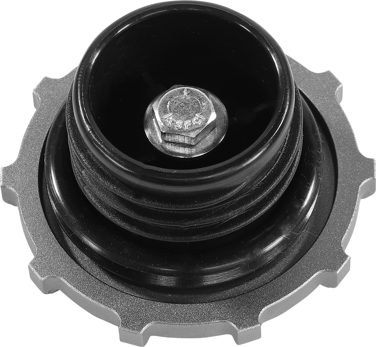 Arlen ness Vented Gas Cap - 10 Gauge - Titanium Harley Davidson