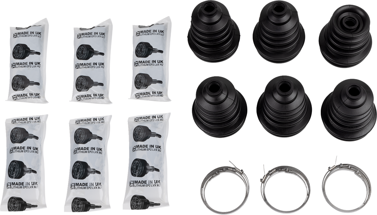 Moose offroad CV Boot Kit - Fast Boot II - Inboard/Outboard - 6 Pack