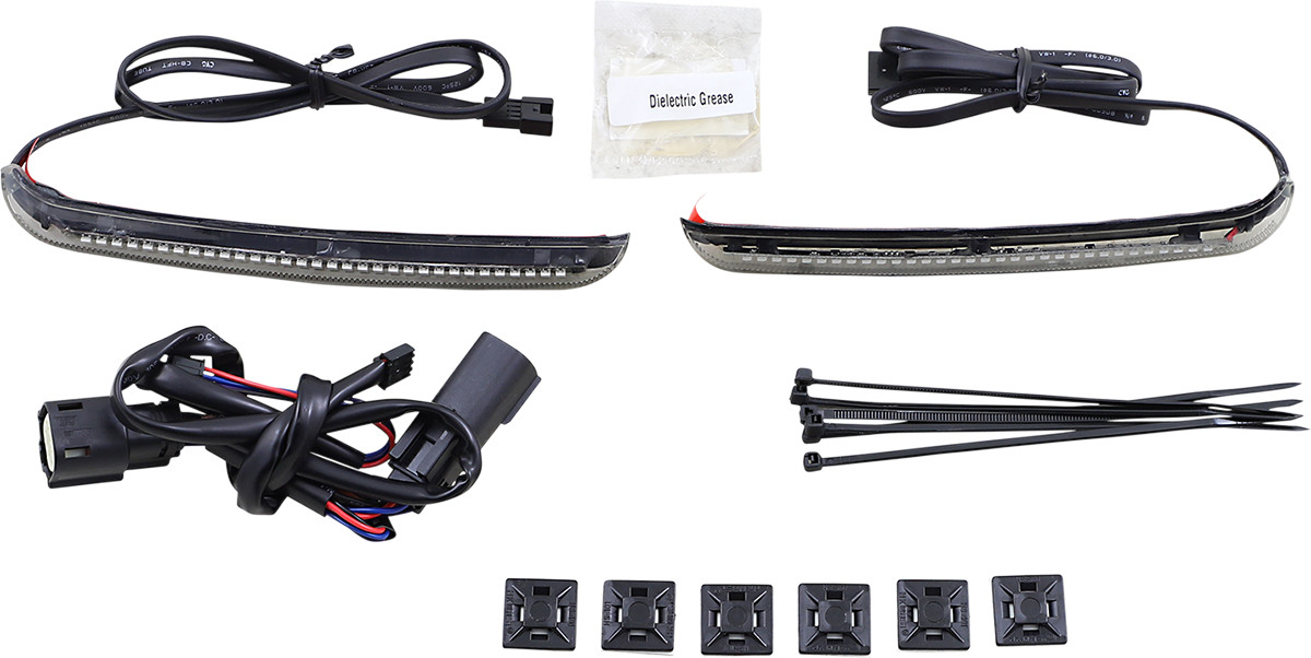Ciro Bag Blades Lights For Harley Touring 2010-2013
