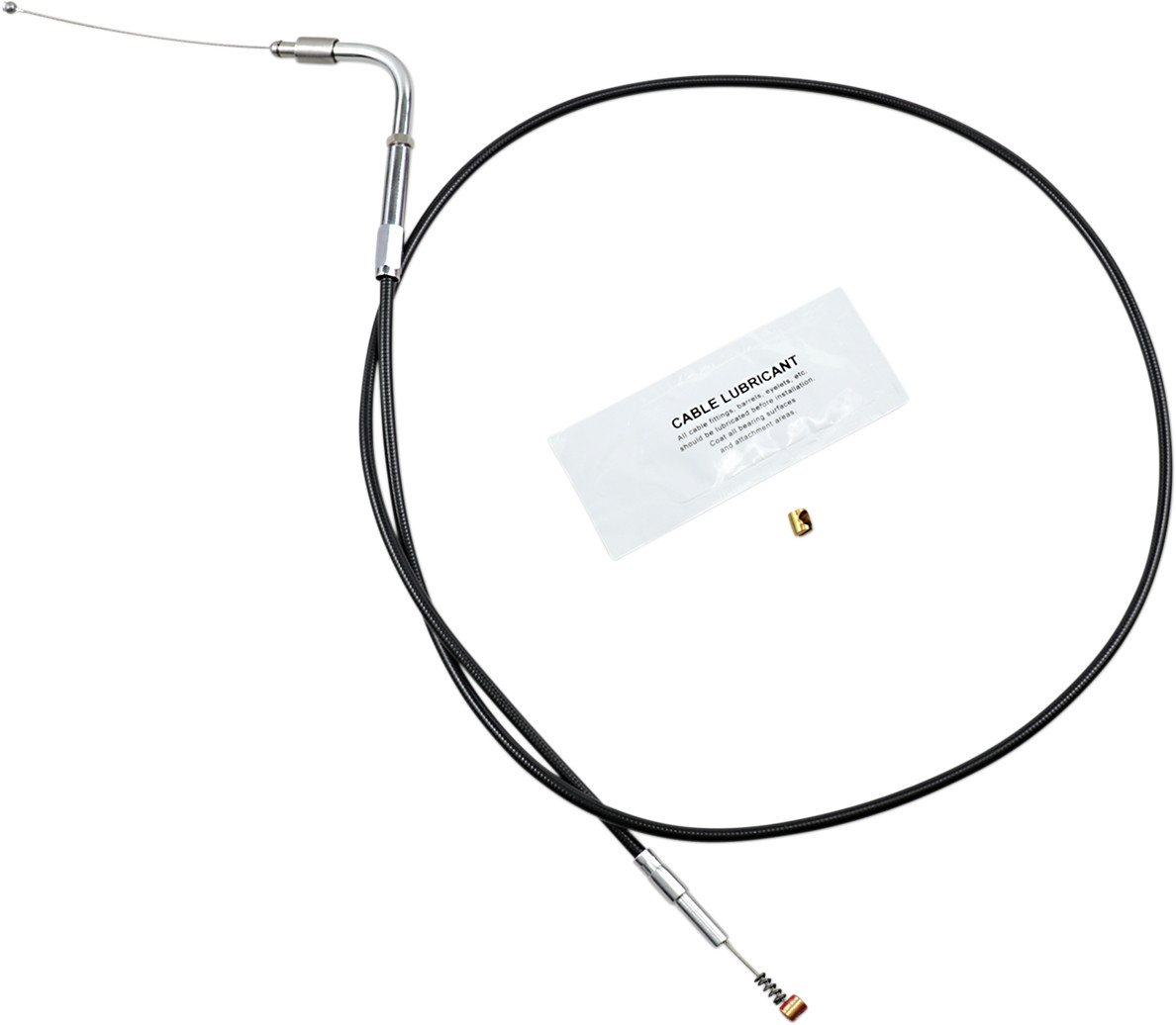BARNETT Black Vinyl Throttle/Idle Cable