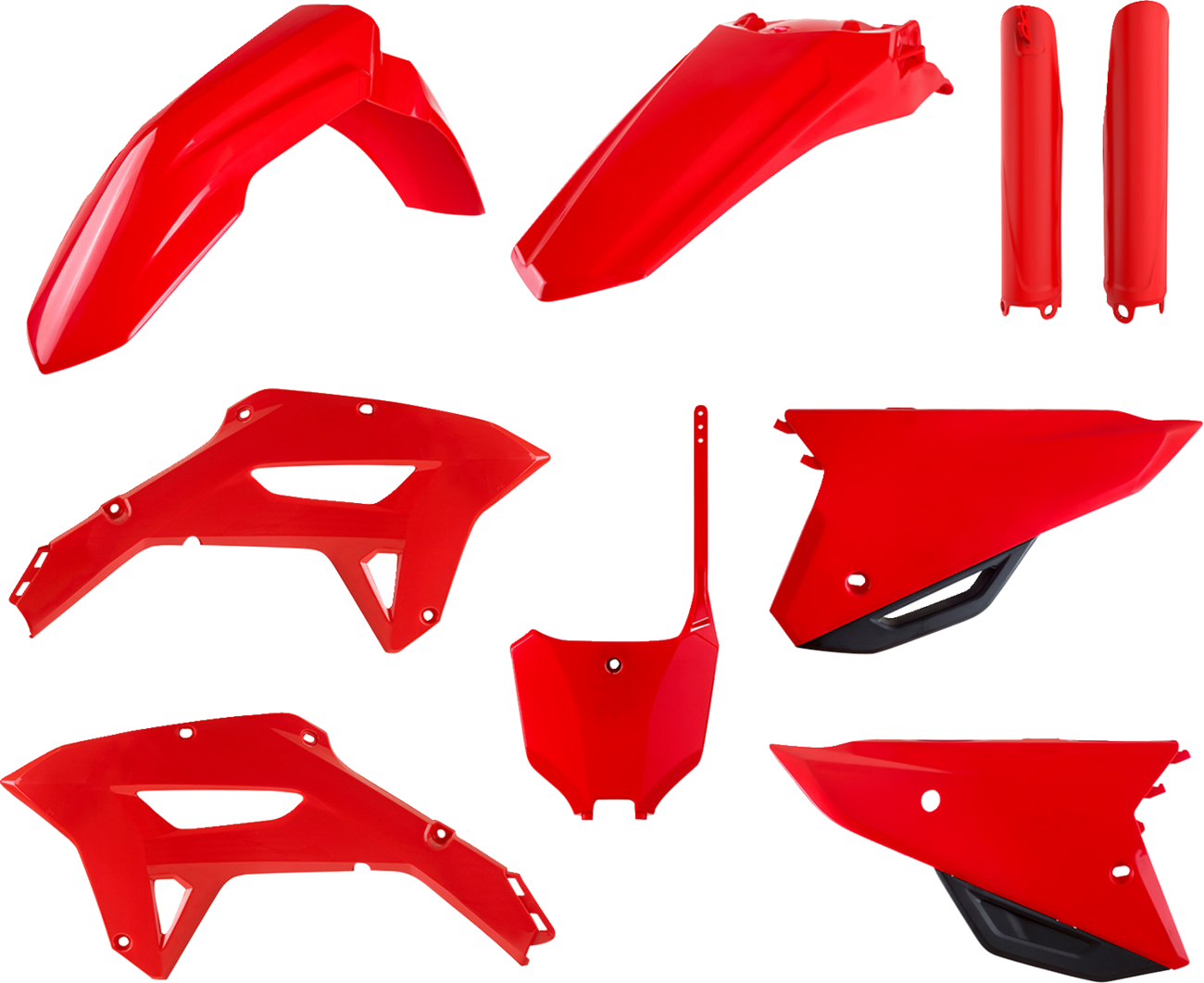 Polisport Body Kit - Complete - OEM Red - CRF 250/450 RX 2022-2024 Honda CRF250RX / 2021-2024 Honda CRF450RX