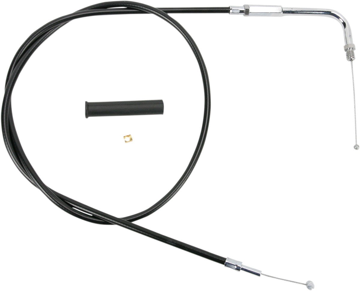 Drag Specialties Black Vinyl Throttle/Idle Cable