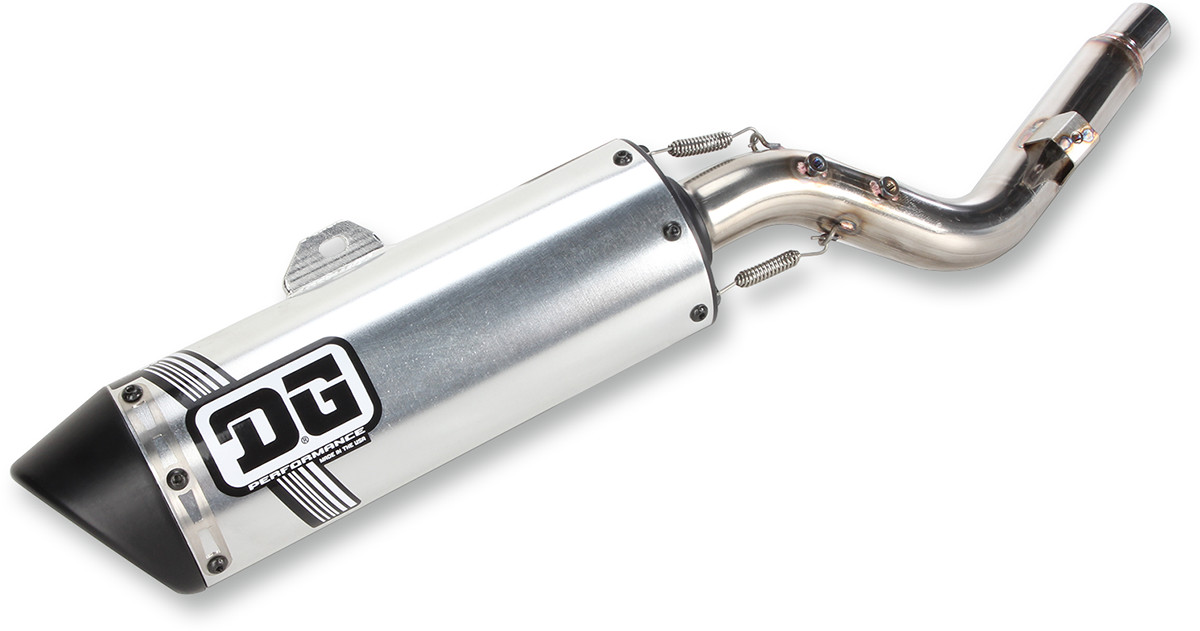 DG Performance V2 Slip-On Exhaust Yamaha TW200 2003-2025