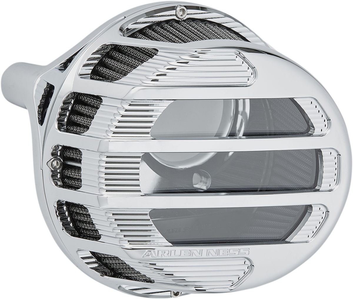 Arlen ness Sidekick Air Cleaner Kit - Chrome Harley Davidson