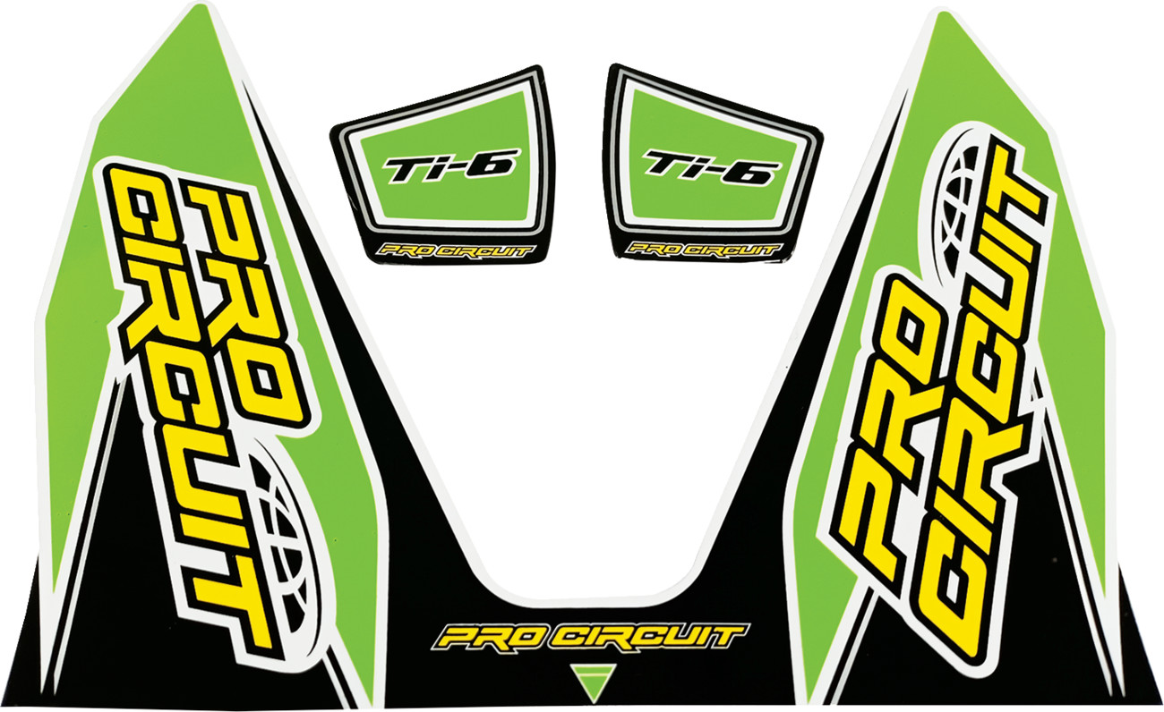 Pro Circuit Replacement Muffler Stickers