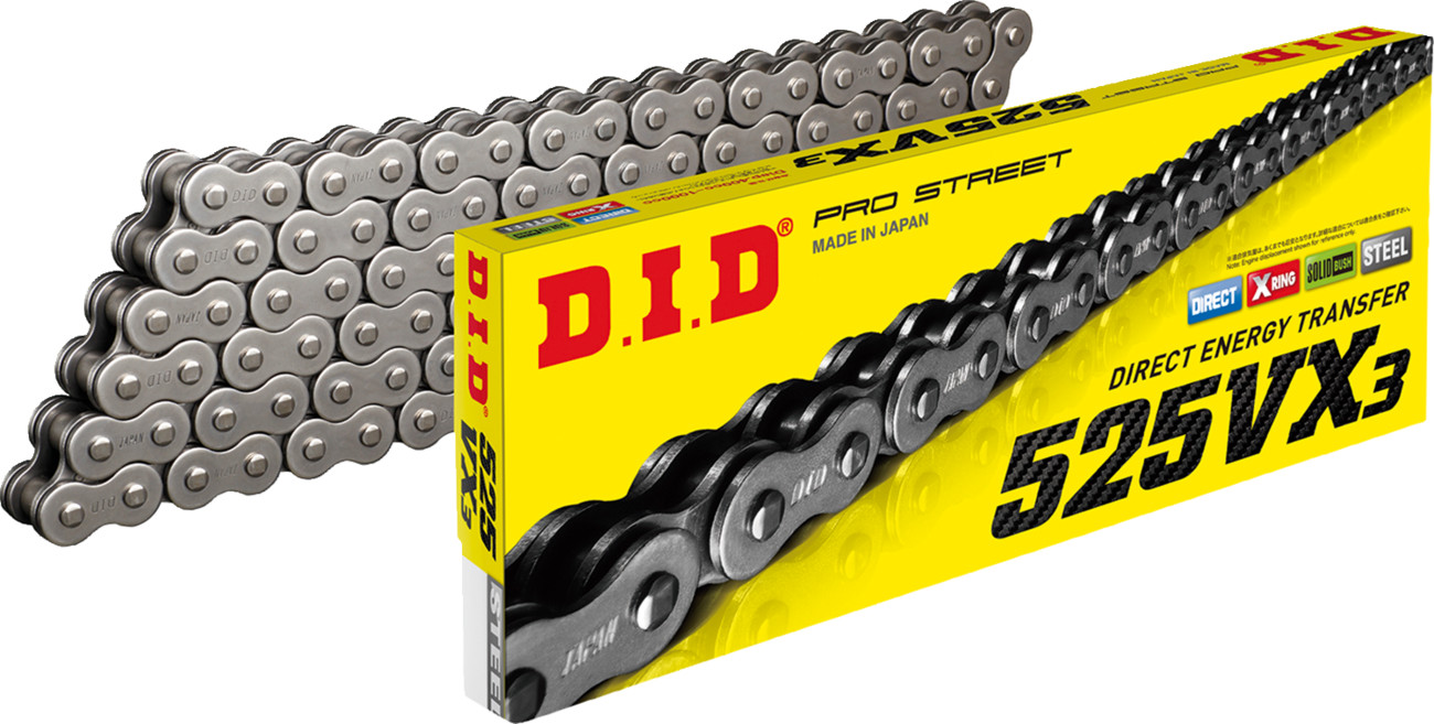 DID 525 VX3 Drive Chain