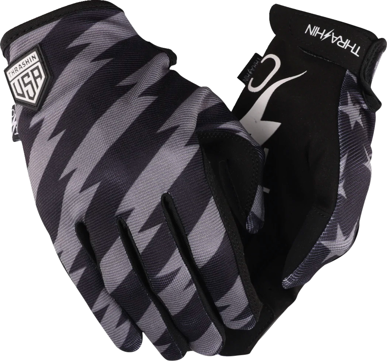 Thrashin Supply Stealth Stars and Bolts Gloves