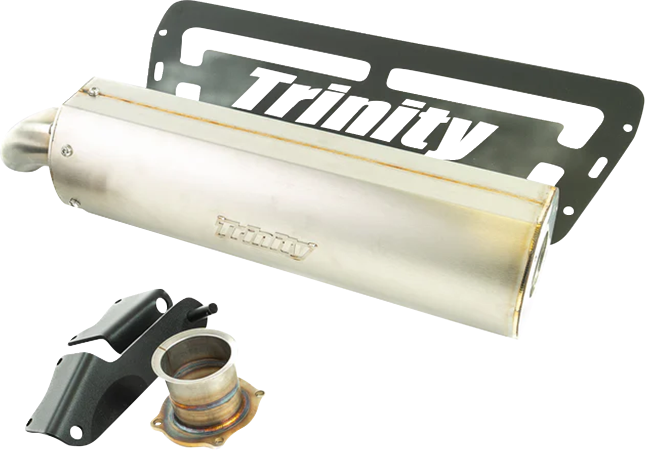 TRINITY RACING Stage 5 Single Slip-On Muffler