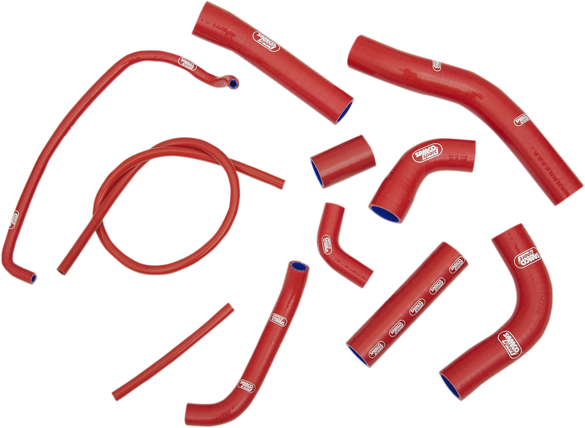 Samco sport Radiator Hose Kit - Red - Yamaha