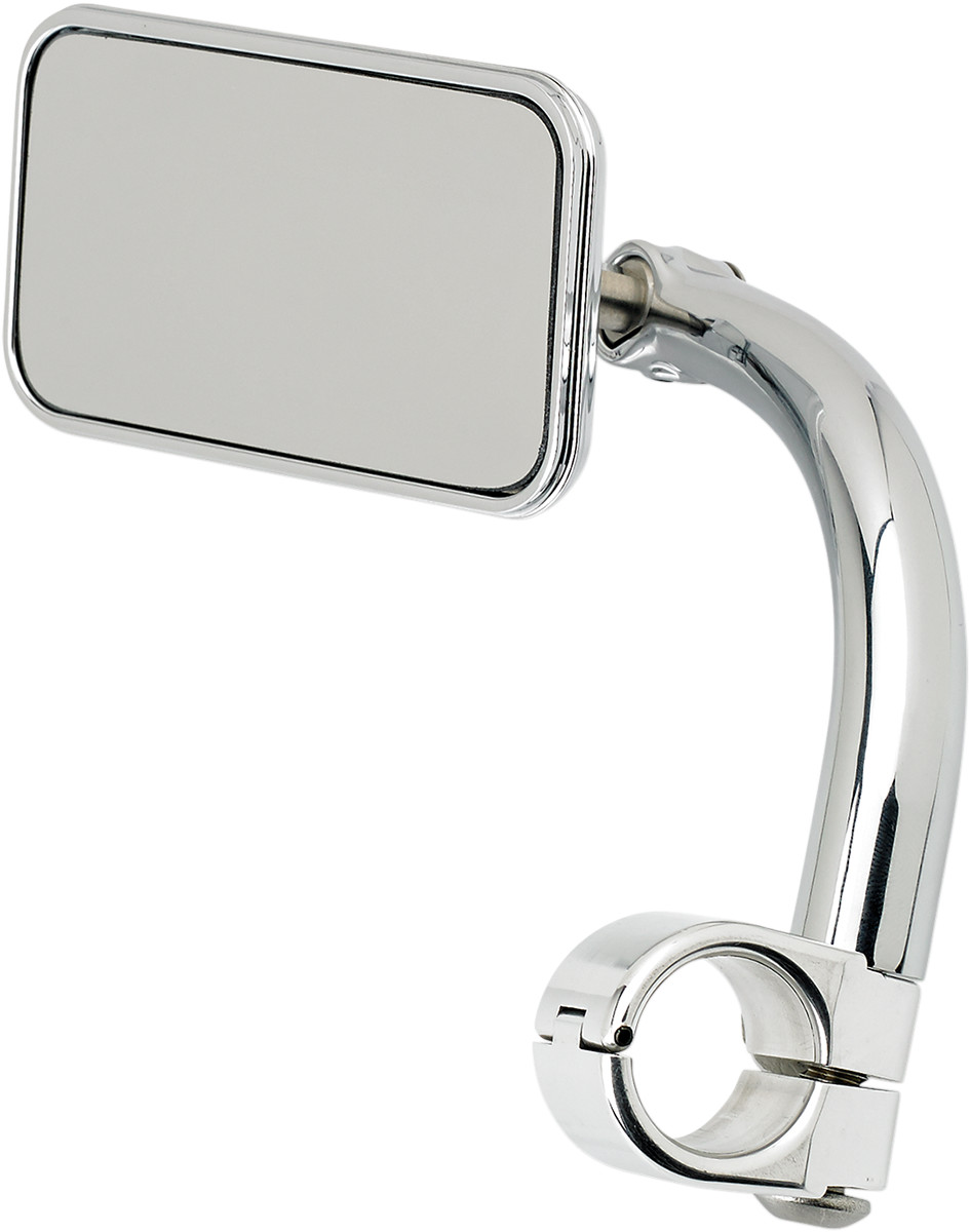 BILTWELL Utility Mirror with Clamp-On Mount