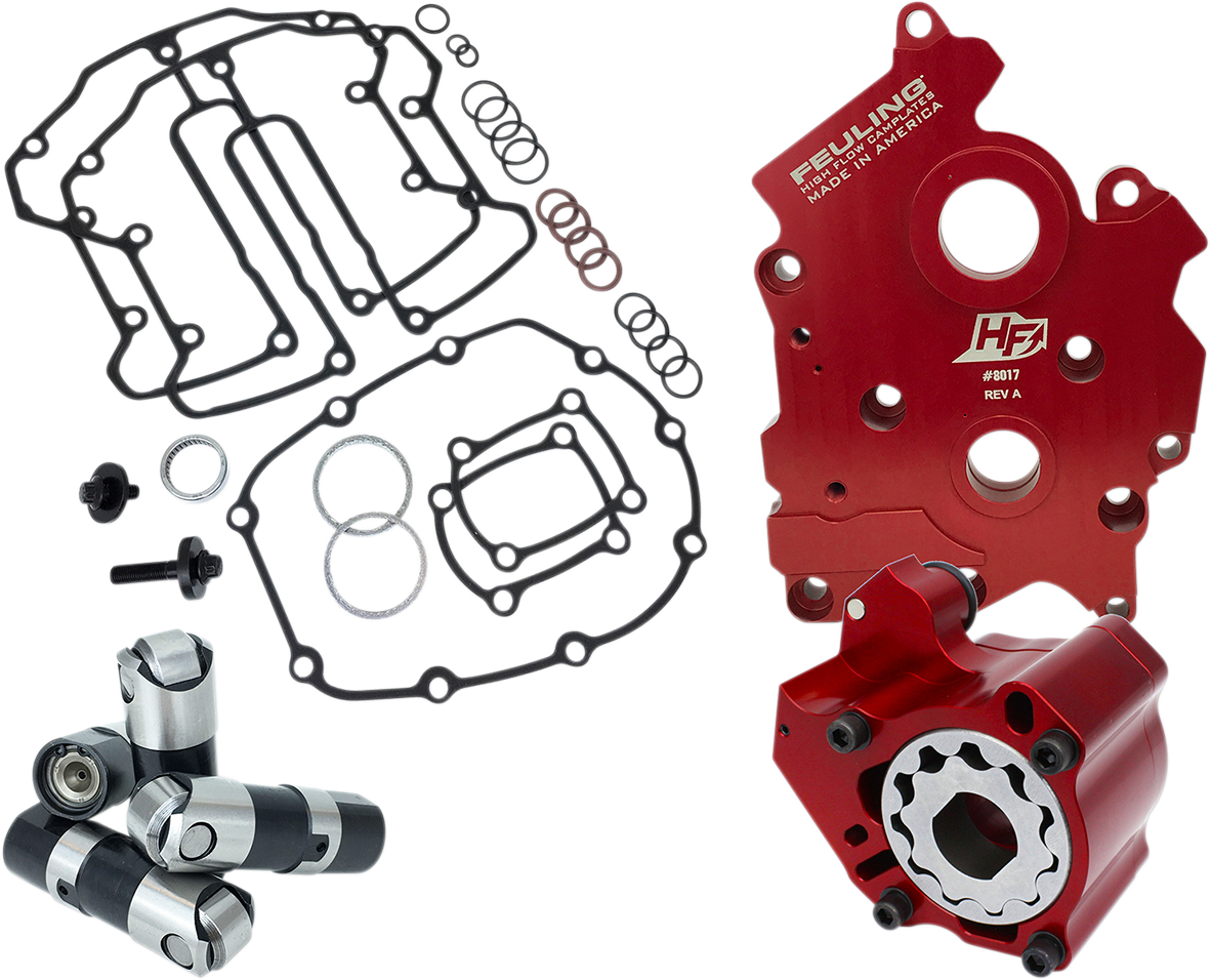 Feuling parts Race Series® Oil System Kit - Oil Cooled - M8 Harley Davidson