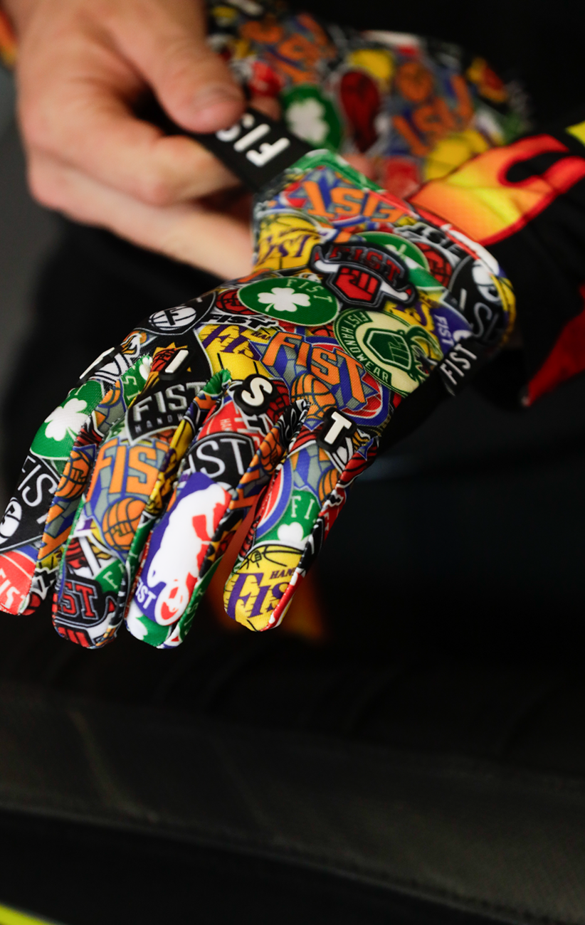 Fist handwear Strapped Hard Court Gloves