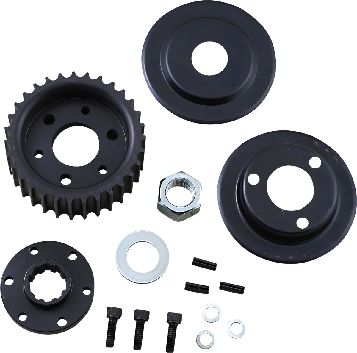 BELT DRIVES LTD. Replacement 1-1/2" Front Pulley for BDL Belt Drive Kit