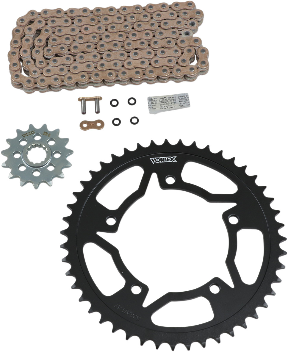Vortex V3 HFR Quick Accel Chain And Sprocket Kit Suzuki GSXR 600 2001-2003