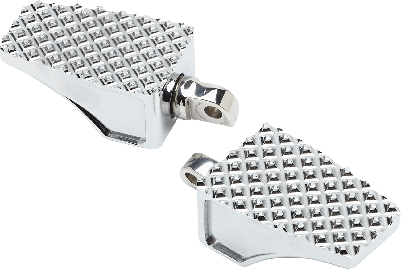 LA Choppers County Line Driver Foot Pegs For Harley Softail 2018-2026