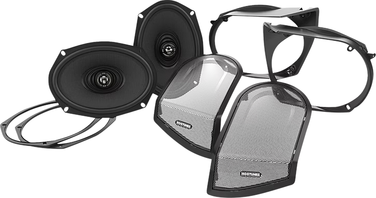 HOGTUNES Saddlebag Lid and XL Speaker Kit