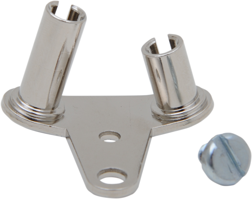 S&s cycle Throttle Cable Guide and Bracket - Super E/G Butterfly