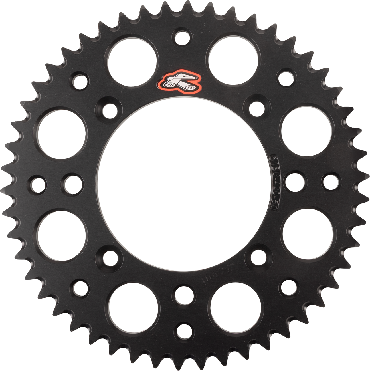 Renthal Rear Sprocket - Aluminum - 50 Tooth - Black - KTM 50T