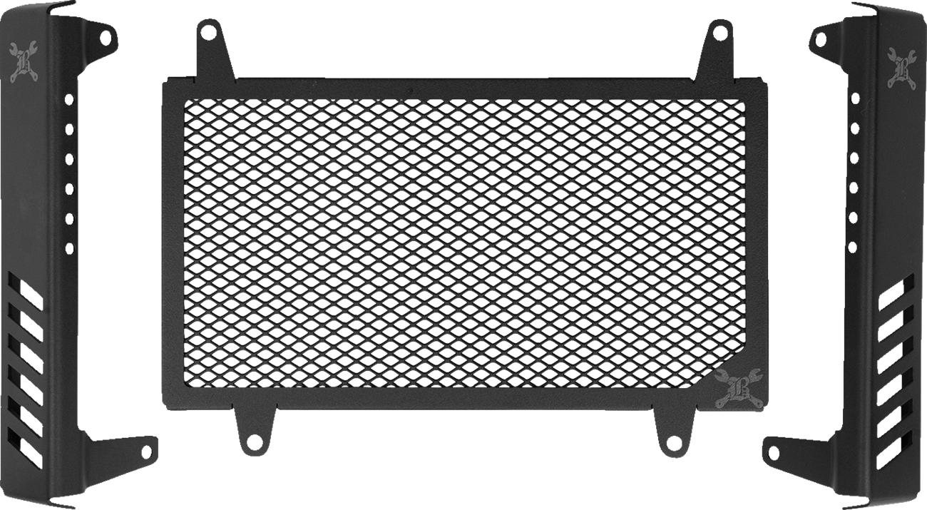 Burly Brand Slash Cut Radiator Guard Honda Rebel 1100 2021-2025