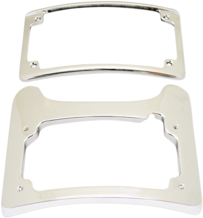 Custom Dynamics Turn Signal Eliminator License Plate Mount For Harley Touring 1997-2025