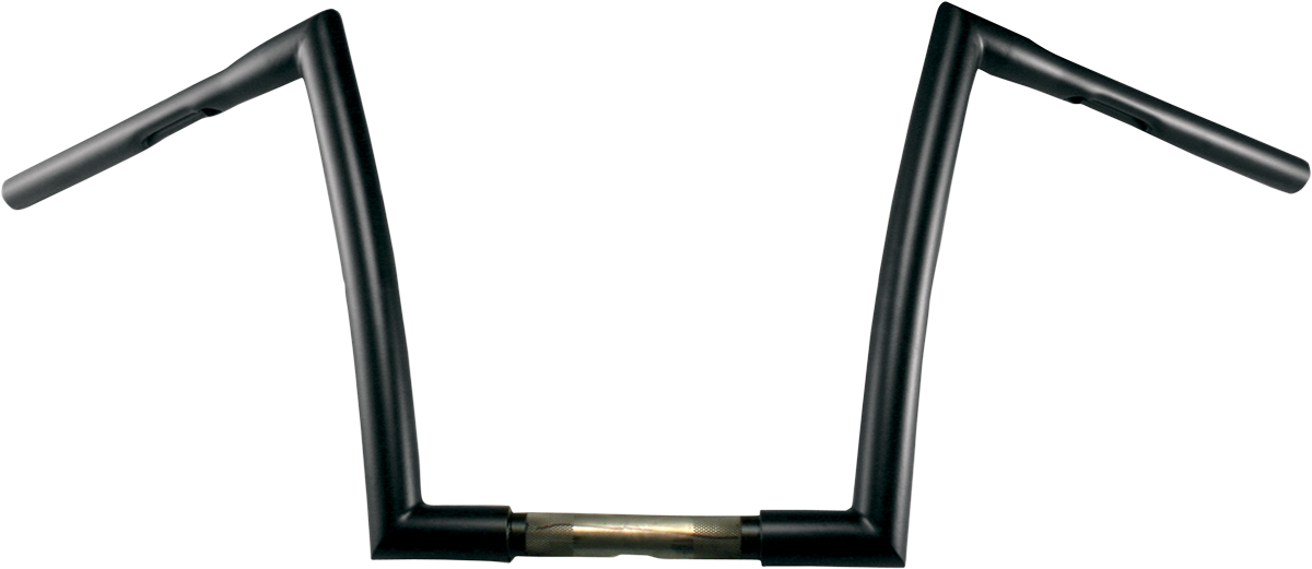 Todd's cycle 1-1/4" Strip Handlebar- 17" Rise - Flat Black Harley Davidson