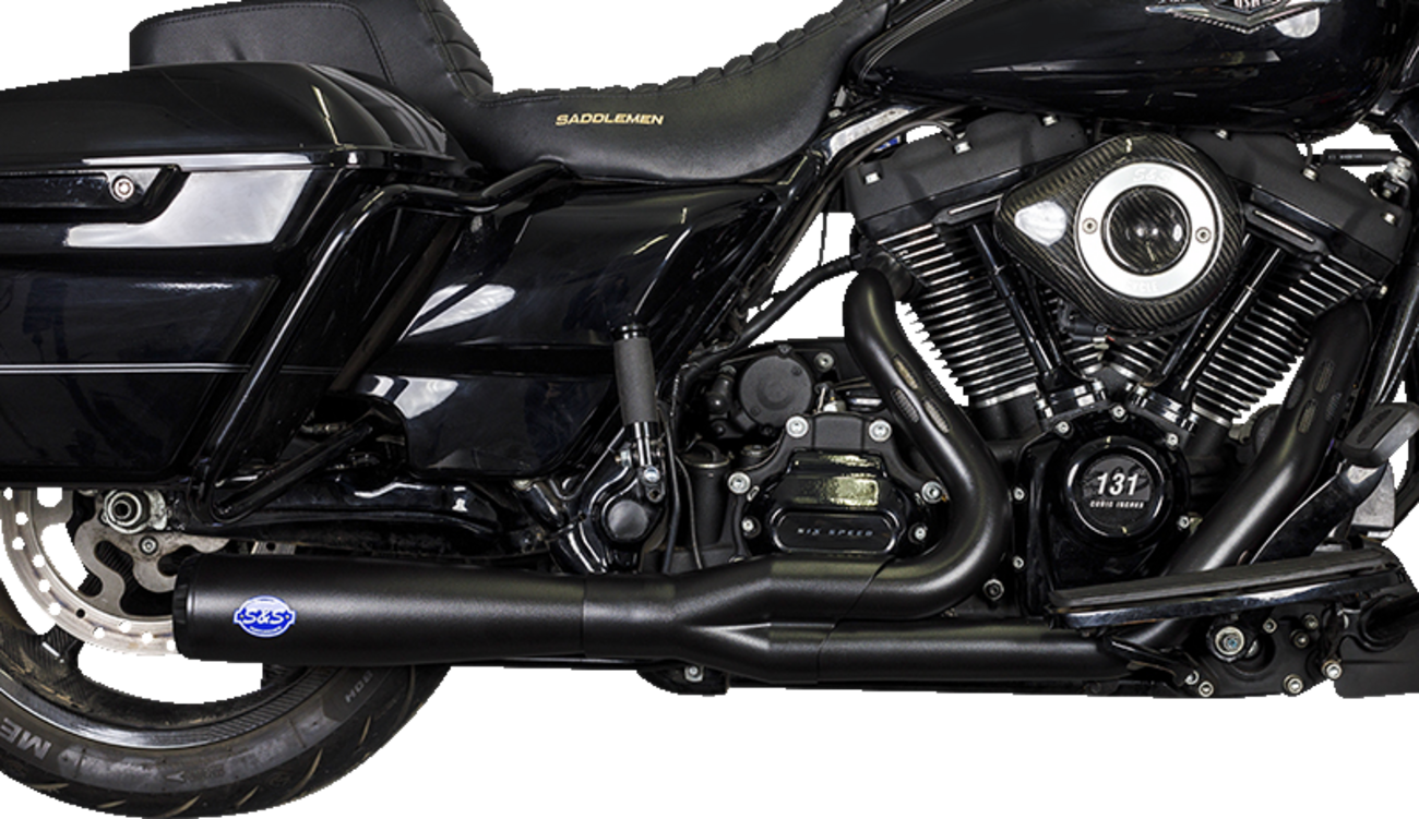 S&S CYCLE 2-into-1 Diamondback Exhaust System