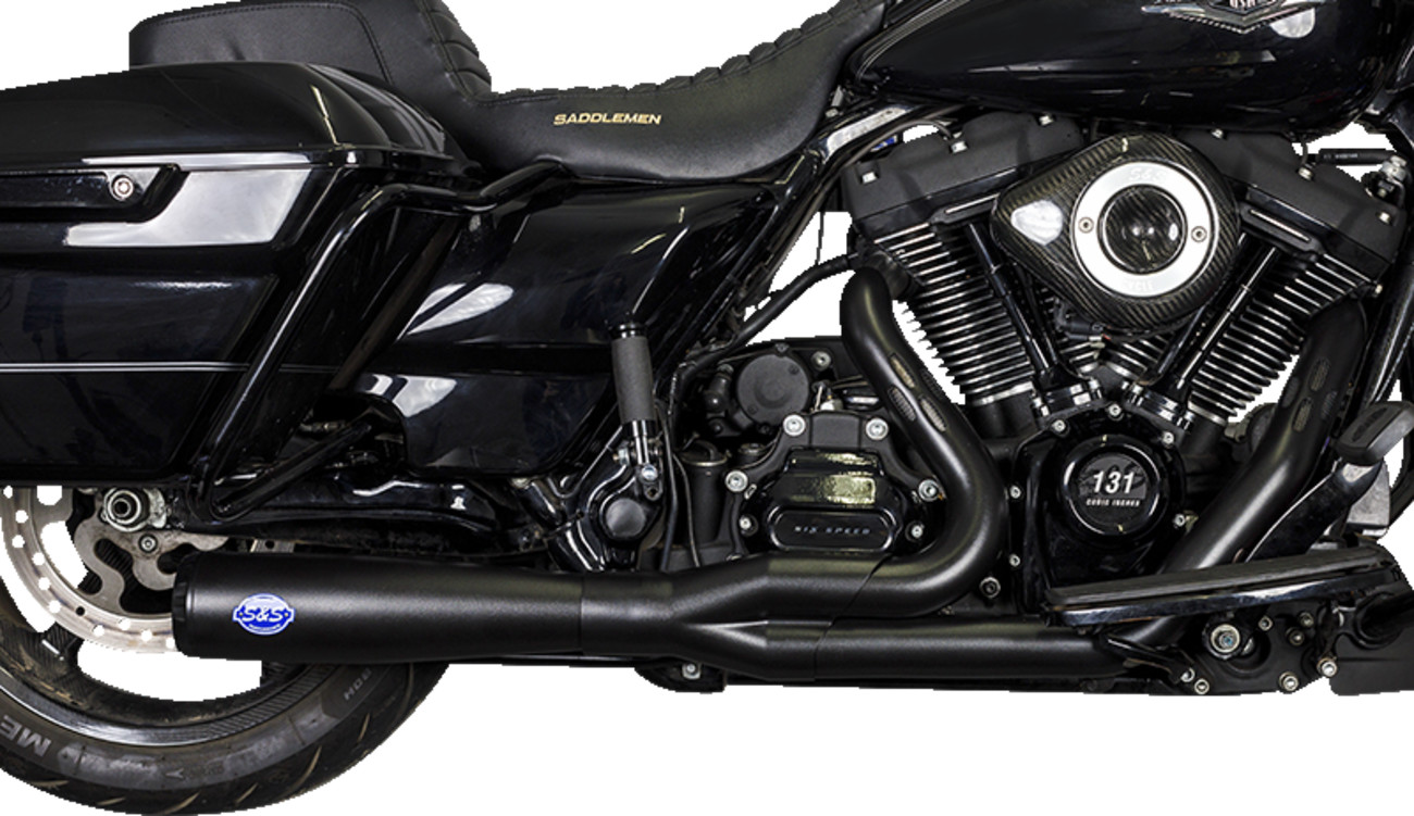 S&S CYCLE 2-into-1 Diamondback Exhaust System