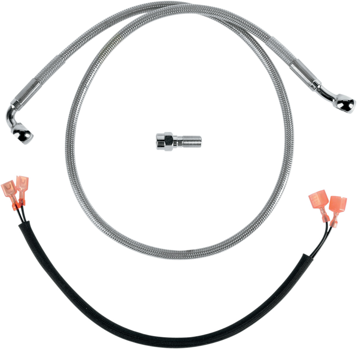 Drag Specialties Stainless Steel Brake Line Kit