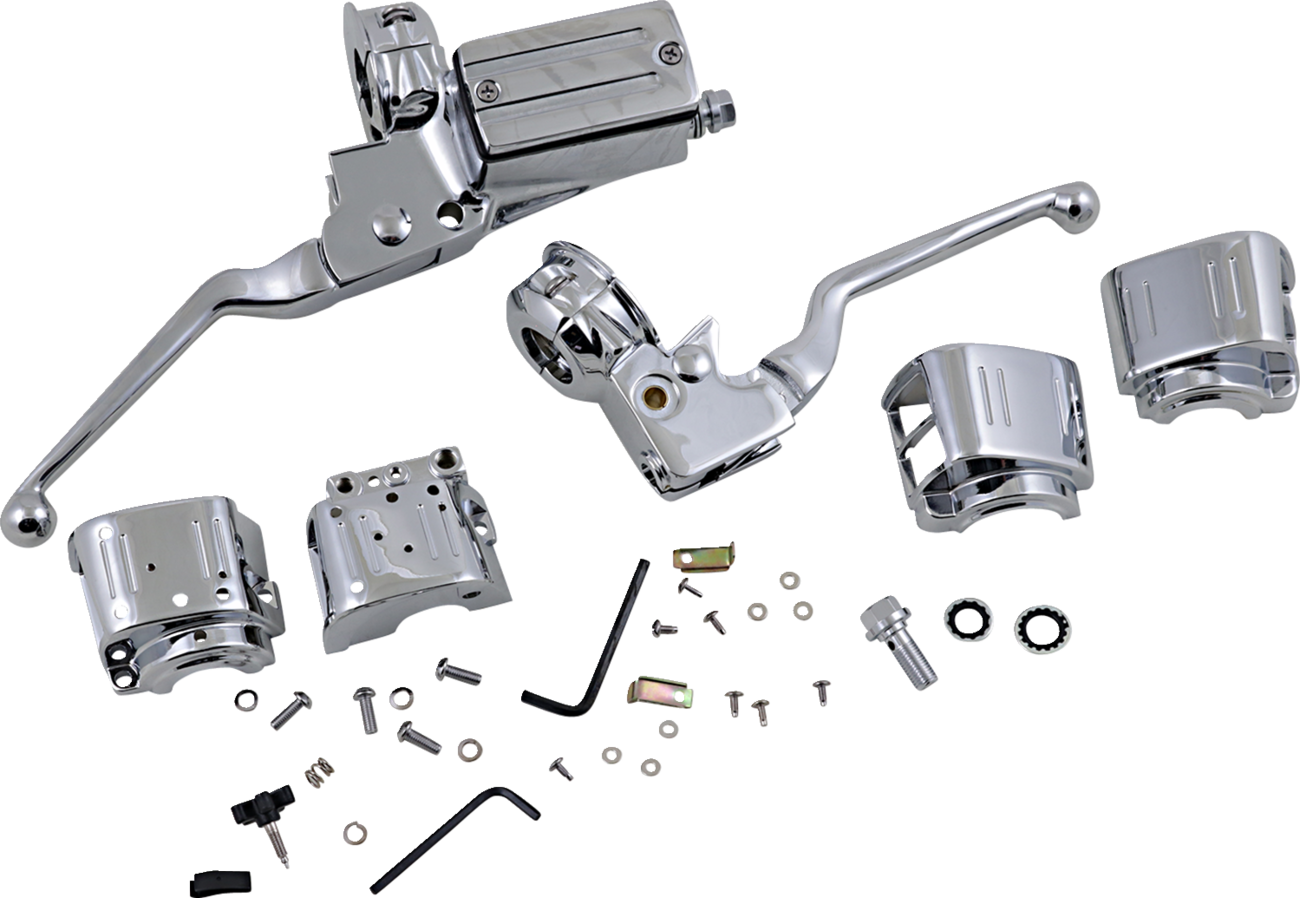 Drag specialties Handlebar Control Kit w/o Switches - 3/4" Master Cylinder Harley Davidson