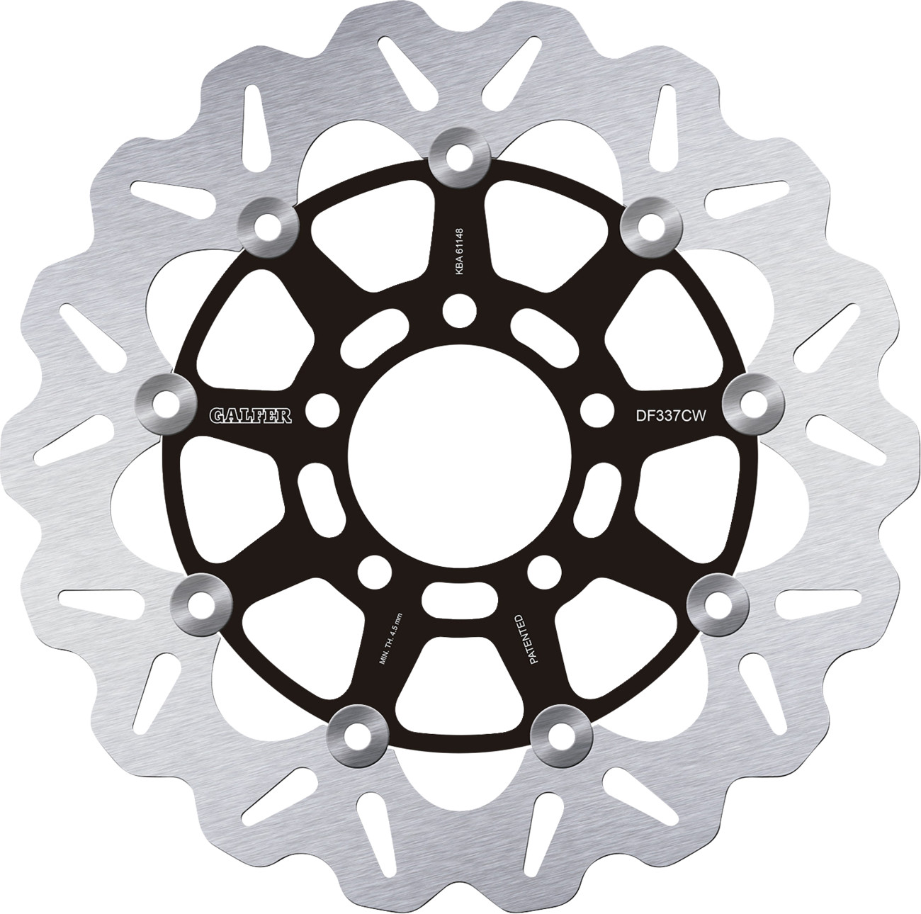 Galfer Chrome Wave Rotor Front DF337