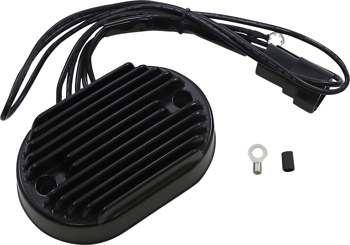 Drag specialties Regulator - FX/FLST '01-'06 - Black Harley Davidson