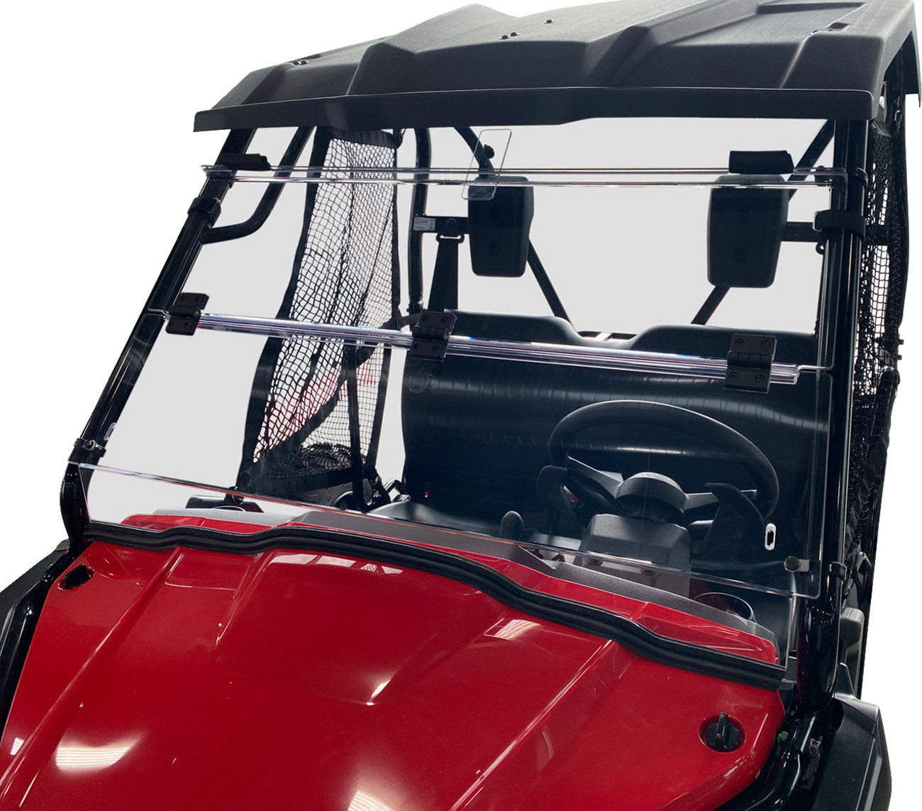 Moose Racing Deluxe Full Folding Windshield