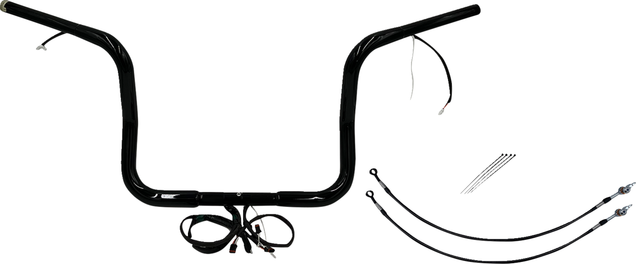 FAT BAGGERS INC. EZ Install Wired 1-1/4" Round Top Handlebar Kit