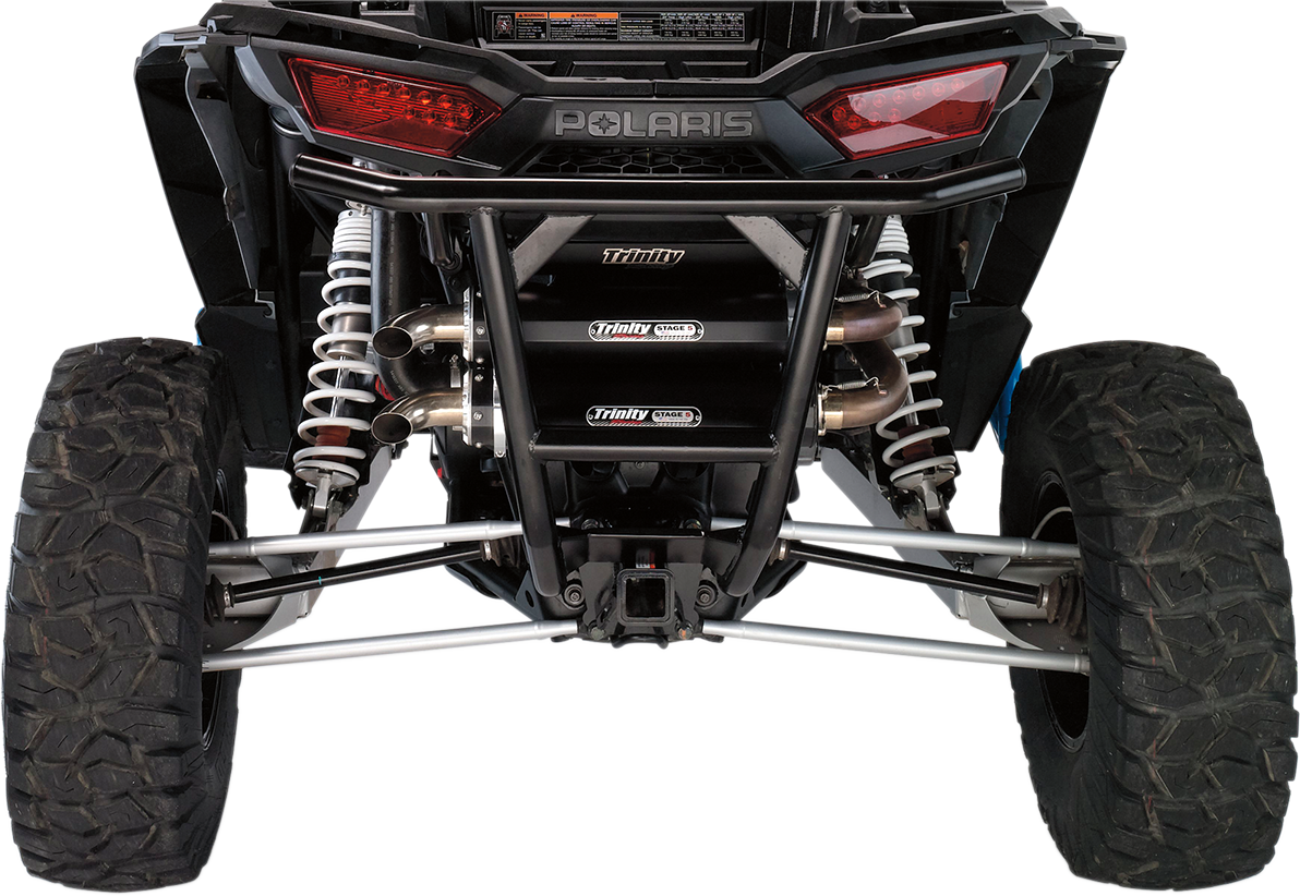 Moose Racing UTV Steel Black Rear Bumper for 15-18 Polaris RZR 1000 XP 900