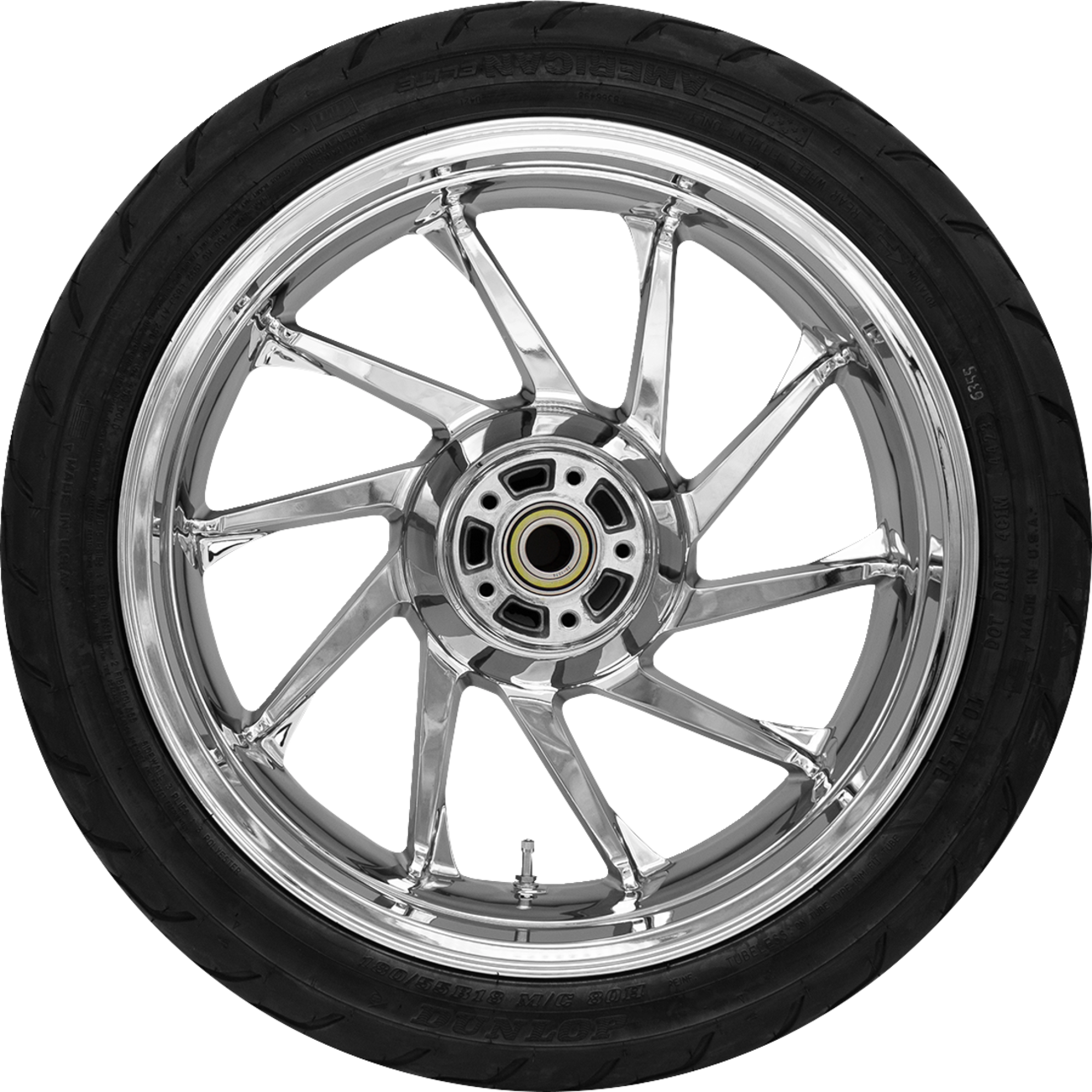 COASTAL MOTO Hurricane Rear Wheel/Tire Combination with TPMS Pre-Installed