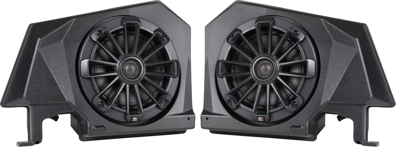 MB Quart Rear Speakers With Enclosures Polaris RZR / Pro / XP 2020-2024