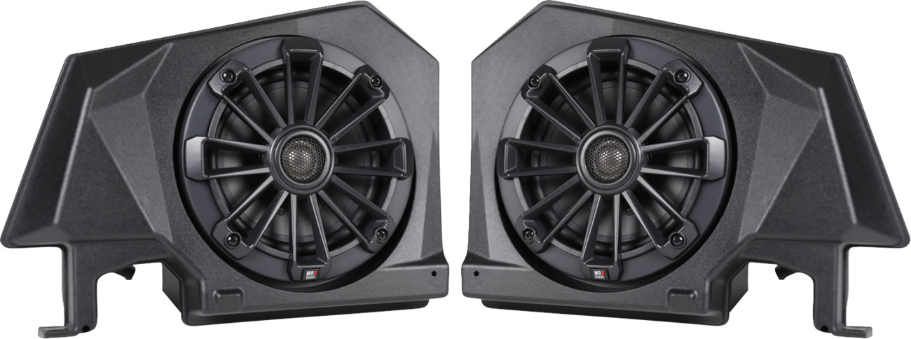 MB Quart Rear Speakers With Enclosures Polaris RZR / Pro / XP 2020-2024