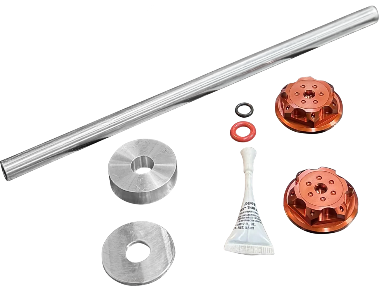 PAUL YAFFE BAGGER NATION Standard Turret Front Axle Cover Kit for Y-Axle Rod