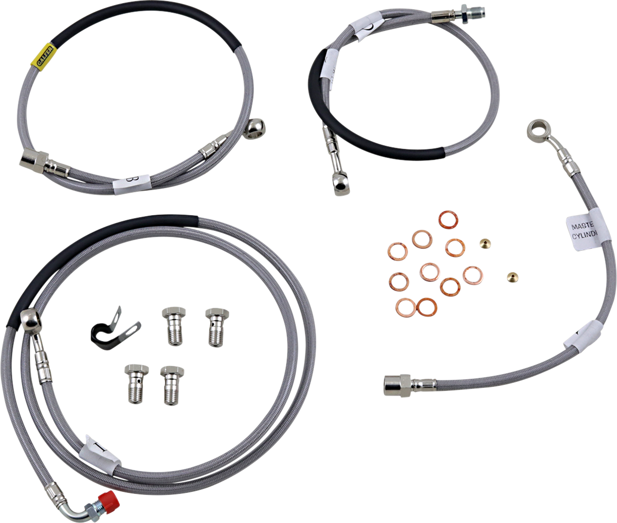 Gbrakes Brake Line - Stainless Steel 2014-2017 Kawasaki EX300 Ninja 300 ABS