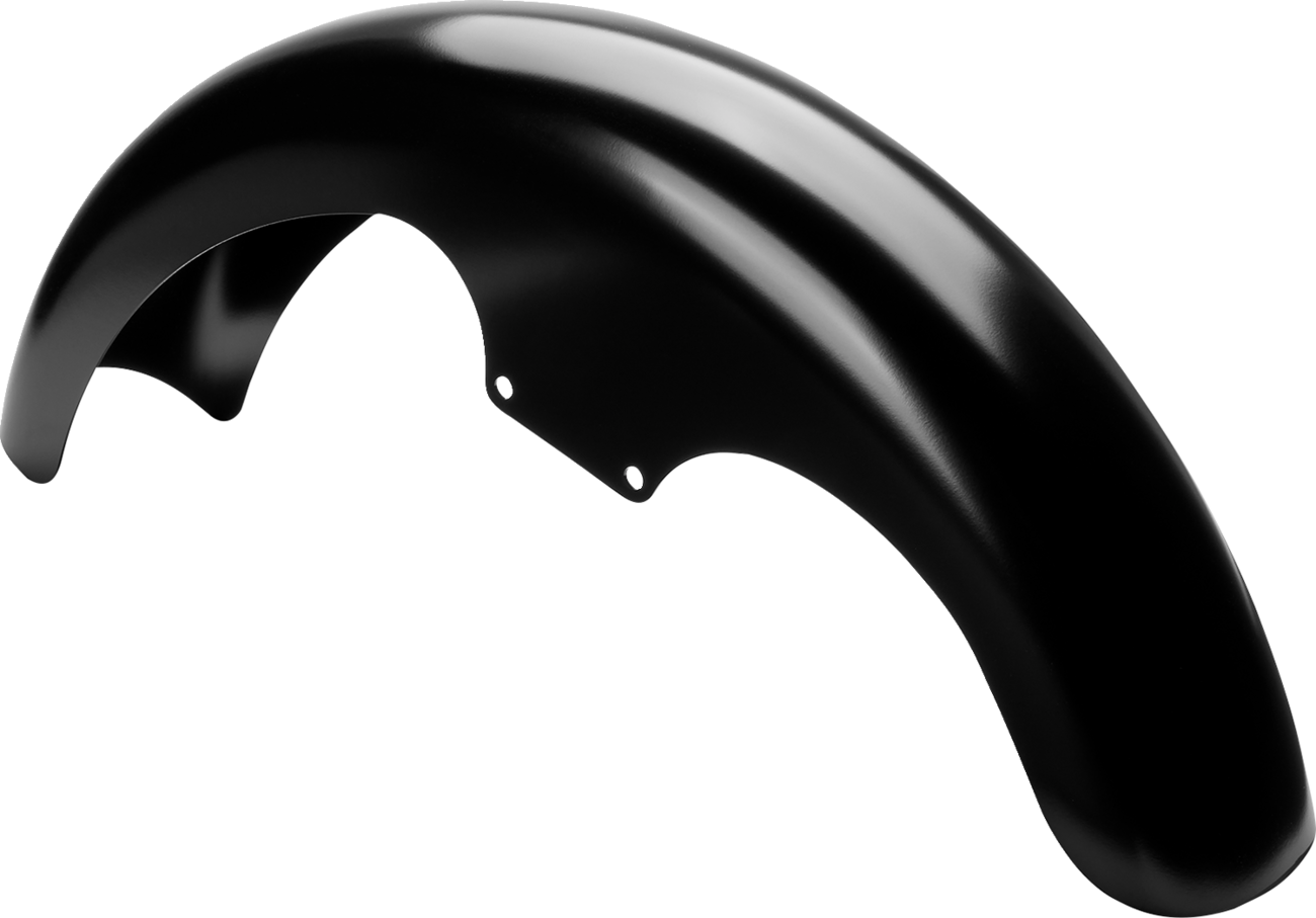 KLOCK WERKS Hugger Series Front Fender with Mounting Blocks for Softail/Dyna