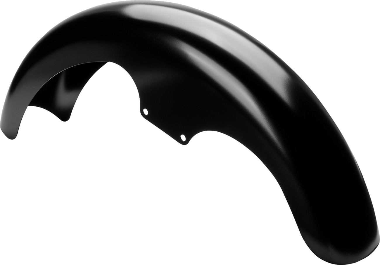 KLOCK WERKS Hugger Series Front Fender with Mounting Blocks for Softail/Dyna