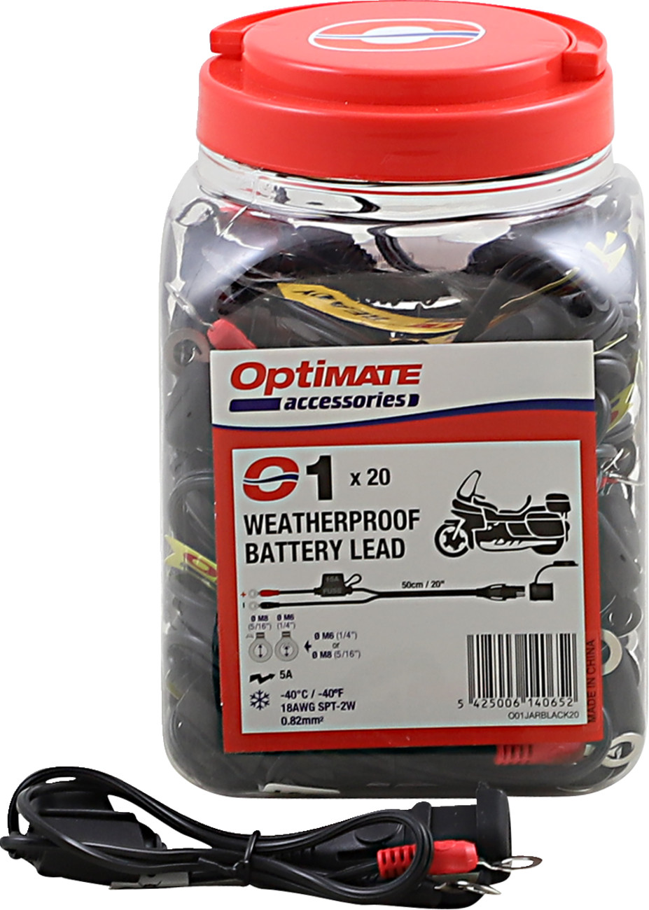 TECMATE OptiMate™ Battery Lead with Ring Terminal